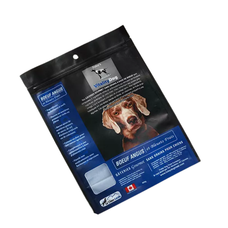 dog food stand up pouch