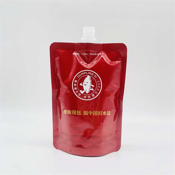 Custom Spout Pouches For Liquid Retort Processing