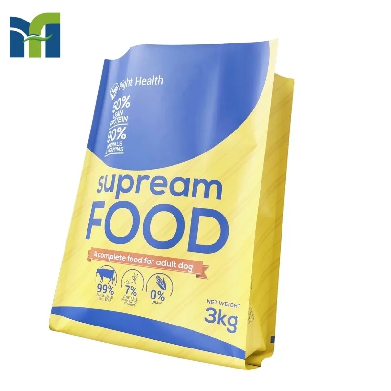 Four-Side Sealed High-Barrier Retort Packaging Bag