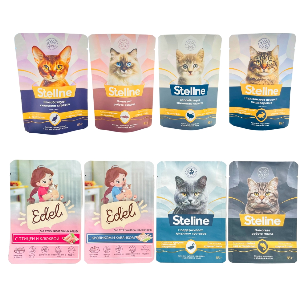 85g pet wet food retort pouch